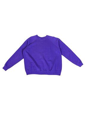 Vintage 1990s Hanes Purple Crewneck Sweatshirt Women’s